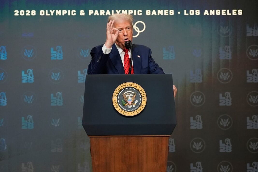 World Anti-Doping Agency Mulls Rule Change That Could Block Trump from Olympics and World Cup Over Unpaid U.S. Dues