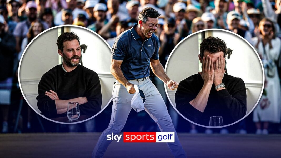 Jamie Dornan Spills Hilarious Behind-the-Scenes Story from Rory McIlroy’s Epic 2025 Masters Triumph!