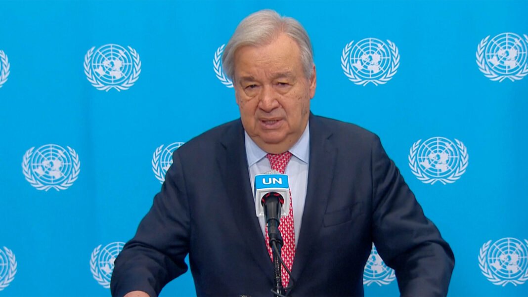 UN Chief Sounds Alarm: Calls for Urgent Intervention to Halt ‘Out of Control’ War on Iran