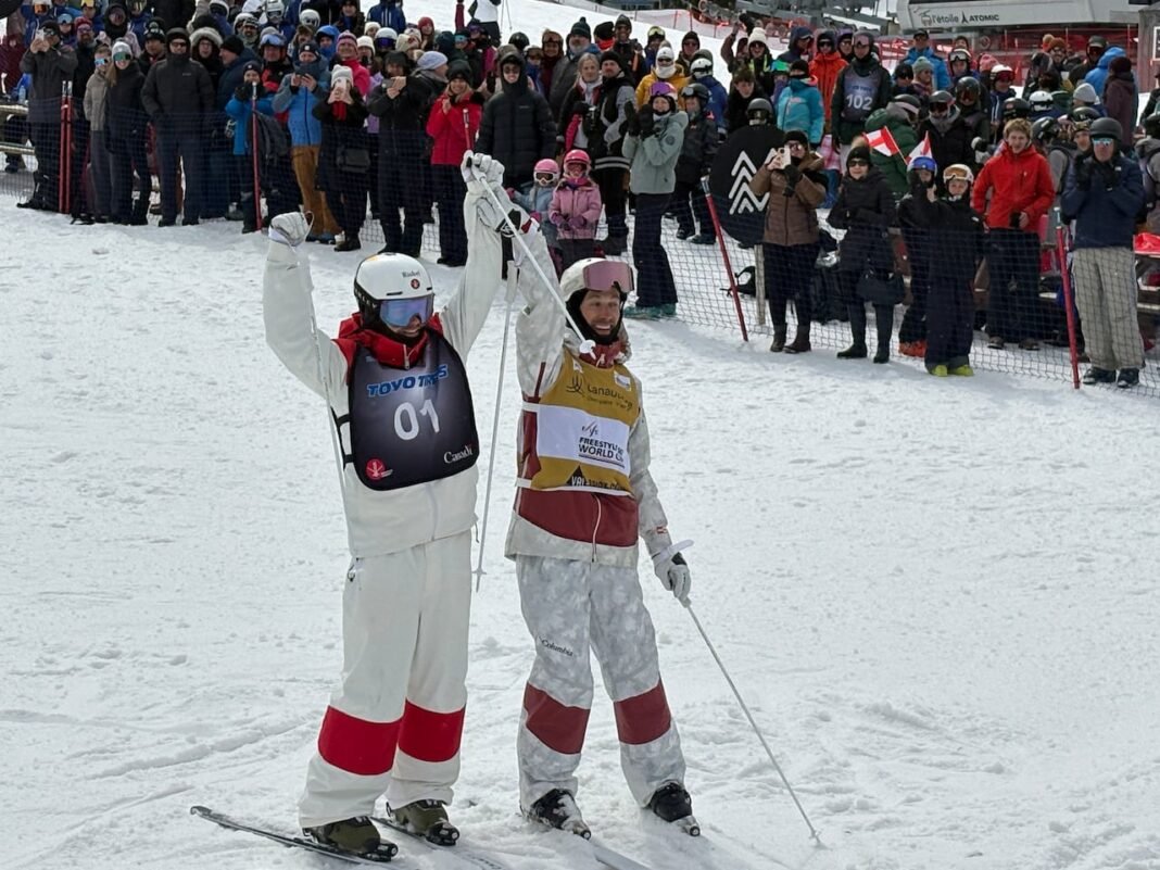 Mogul skiing star Mikaël Kingsbury closes out career with final victory on home turf