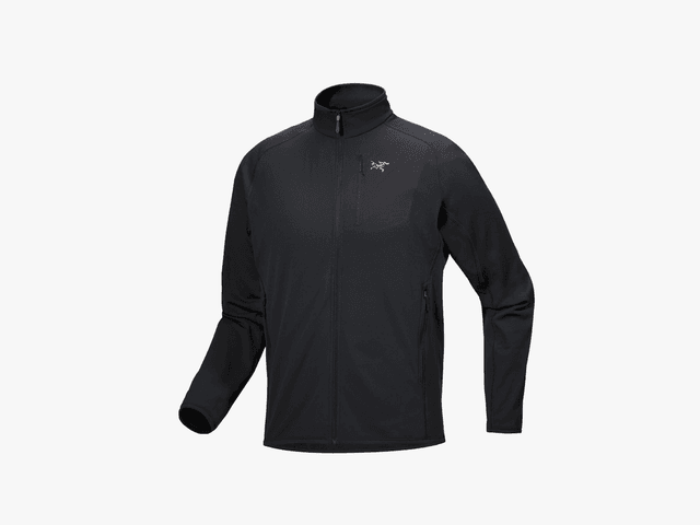 Lightweight octo fleece jacket perfect for summer layering