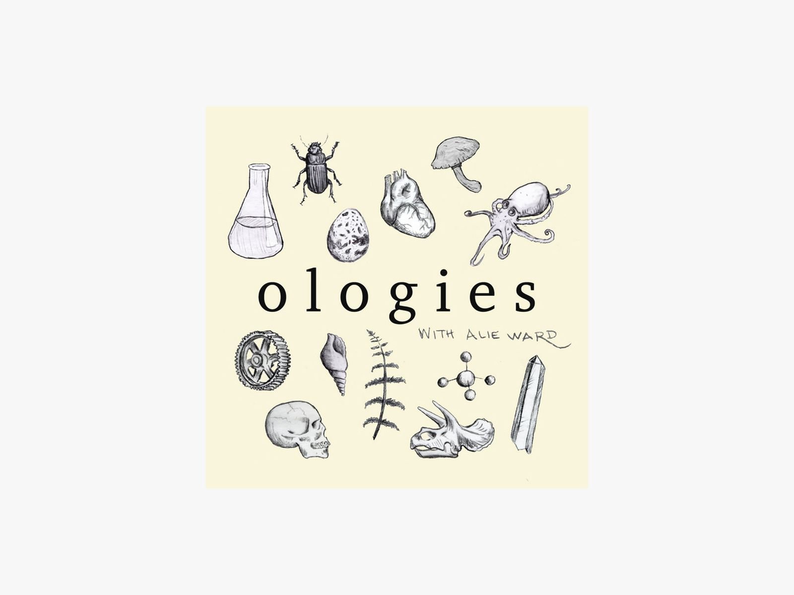 Ologies podcast art