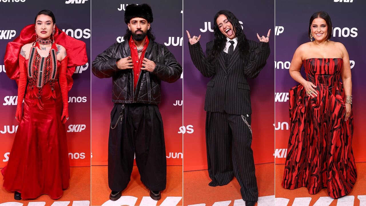 Orange carpet fashion highlights featuring Tia wood,Raf-Saperra,Sofia Camara,Nelly Furtado