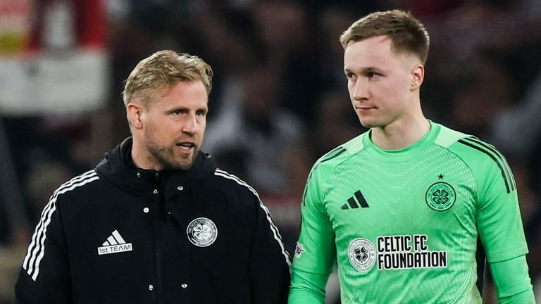 Viljami Sinisalo starting as Celtic goalkeeper instead of Kasper Schmeichel