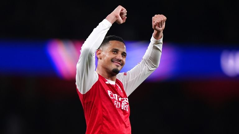 William Saliba helps keep clean sheet for Arsenal