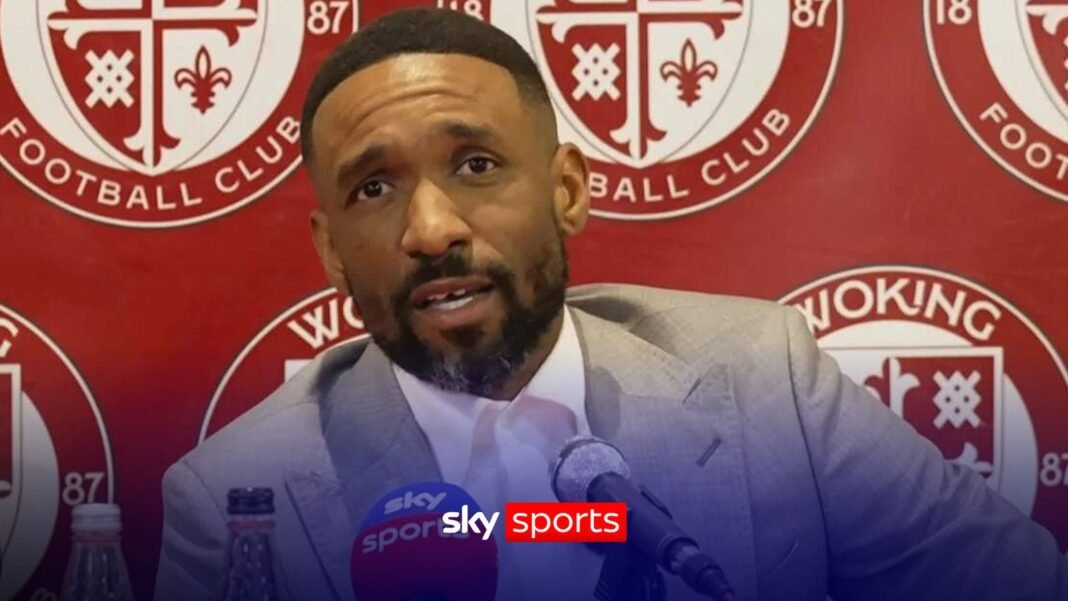 Jermain Defoe ‘looking forward’ to Woking challenge: ‘It’s been a long time coming!’ | Football News | Sky Sports