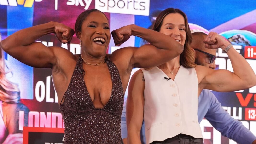 Caroline Dubois reacts to Terri Harper shove: ‘I was going to stop her in seven rounds, now I’ll knock her out in four’ | Boxing News | Sky Sports