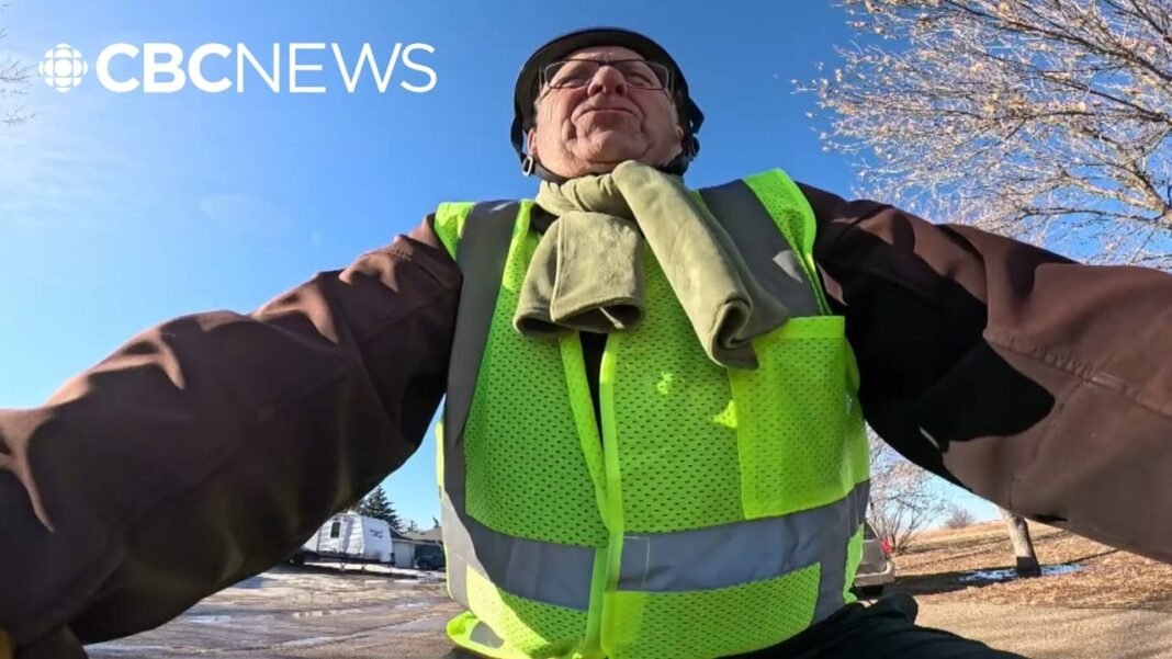 At 80 years old, he braves the Saskatchewan winter on a bicycle