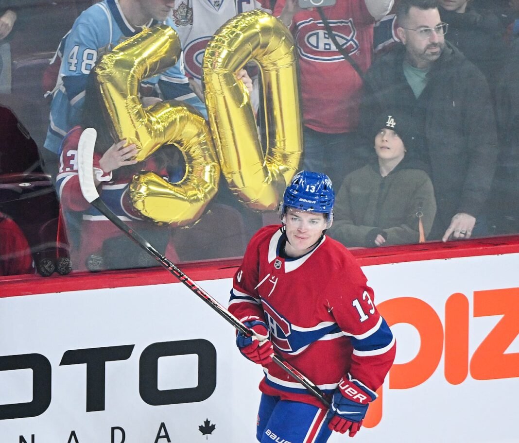 Caufield Ignites the Ice: Scores 50th Goal to Shatter a 35-Year Canadiens Record!