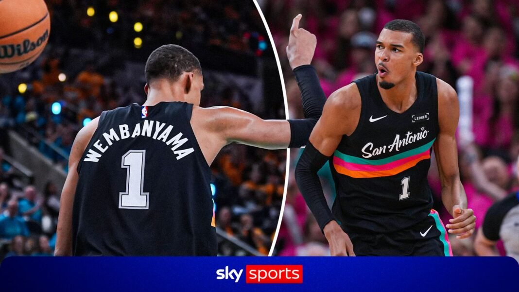 NBA: Victor Wembanyama makes history on his play-off debut for San Antonio Spurs