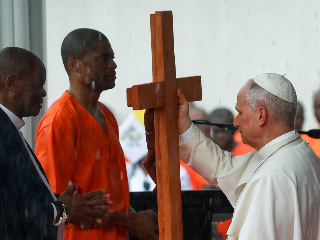 Pope Leo urges justice reform in Equatorial Guinea’s prisons