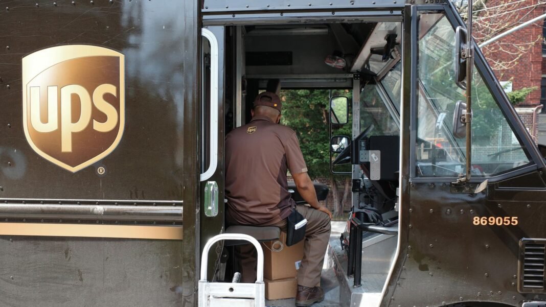 UPS beats Wall Street estimates on top and bottom lines