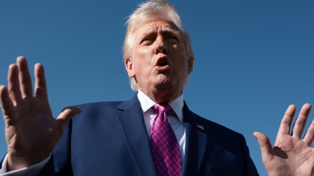 Trump threatens Iran with AI picture of himself with a gun: ‘No more Mr. Nice guy!’