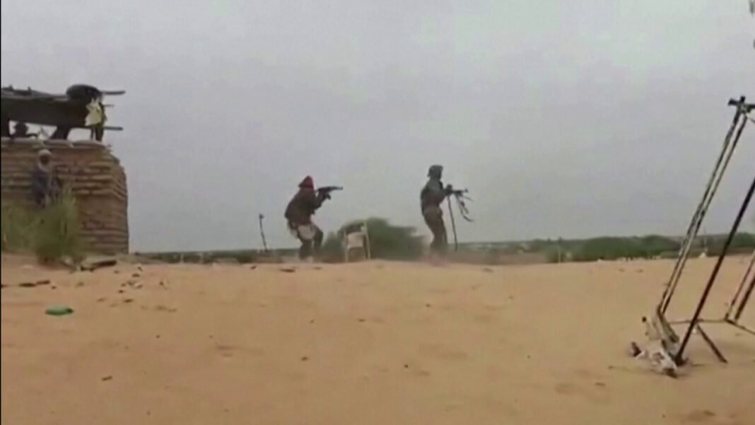 Video emerges of heavy firefight in Mali
