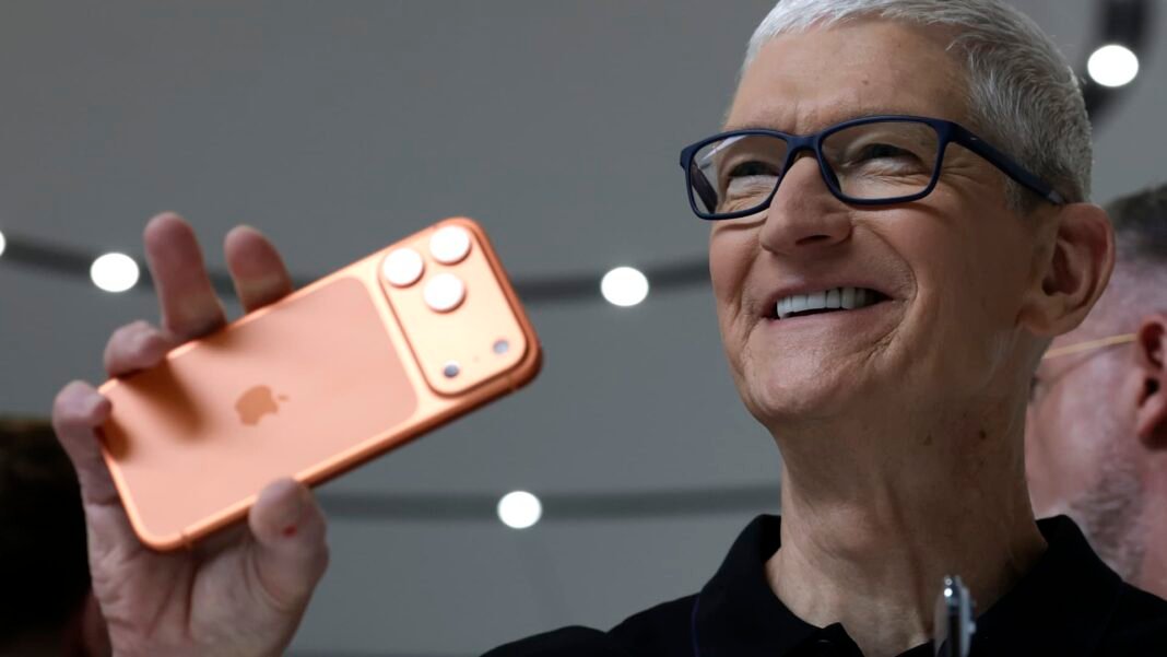 Apple eyes iPhone growth in first earnings report since Tim Cook’s announced exit