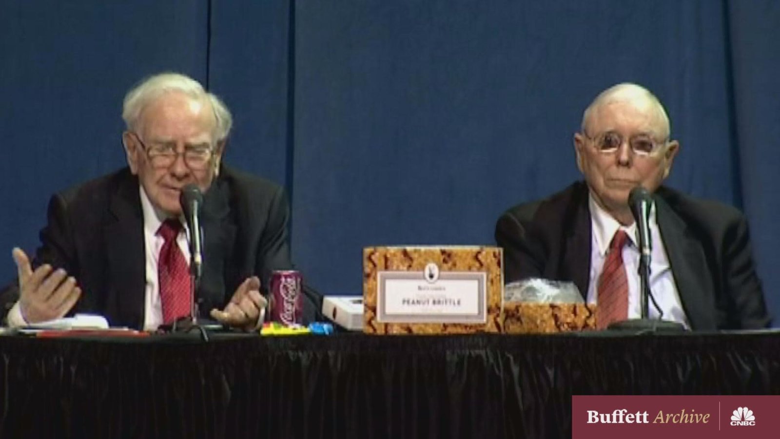 Warren Buffett speaking about economic principles