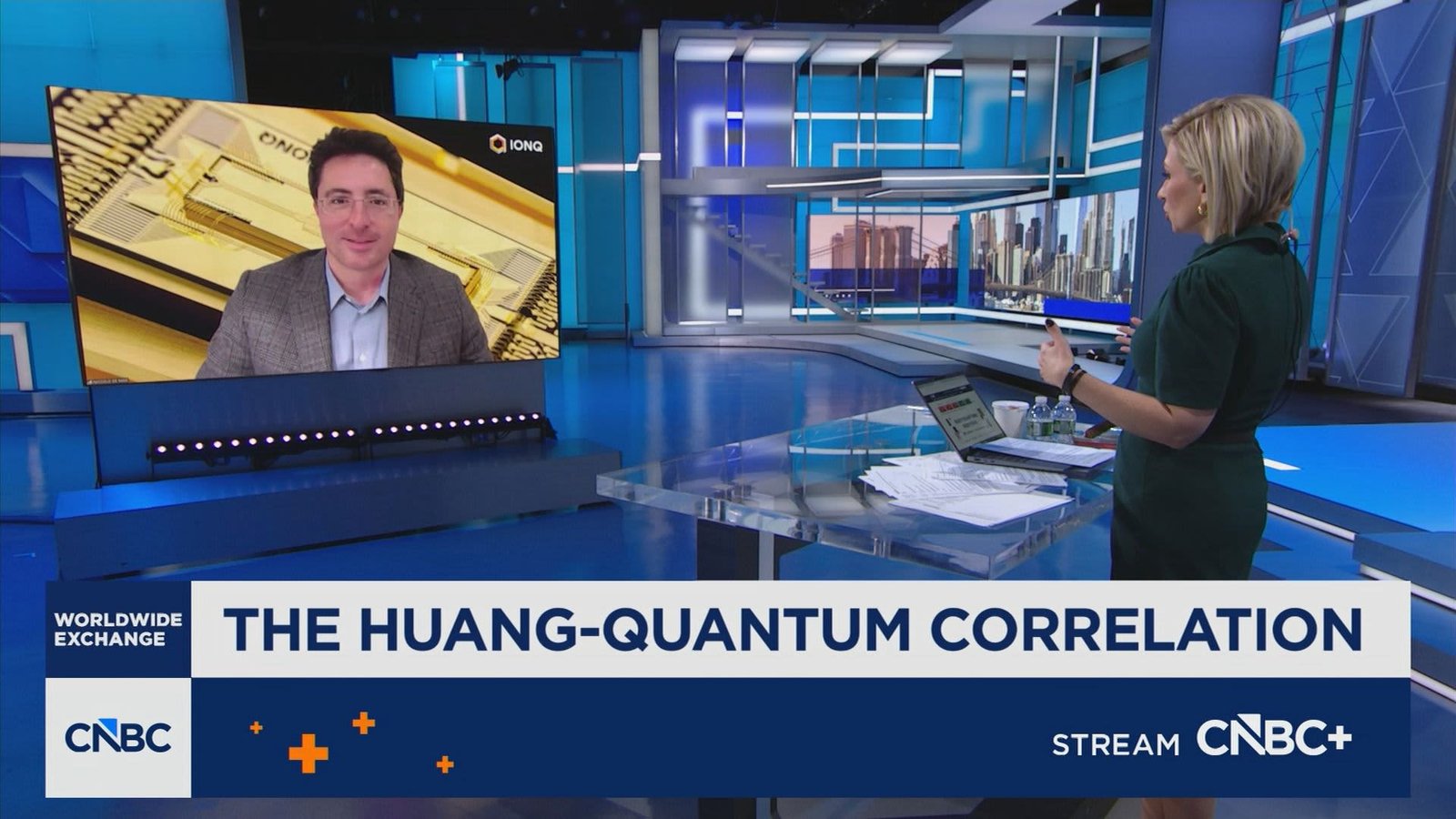 Niccolo de masi highlighting energy efficiency advantages of quantum systems over classical AI