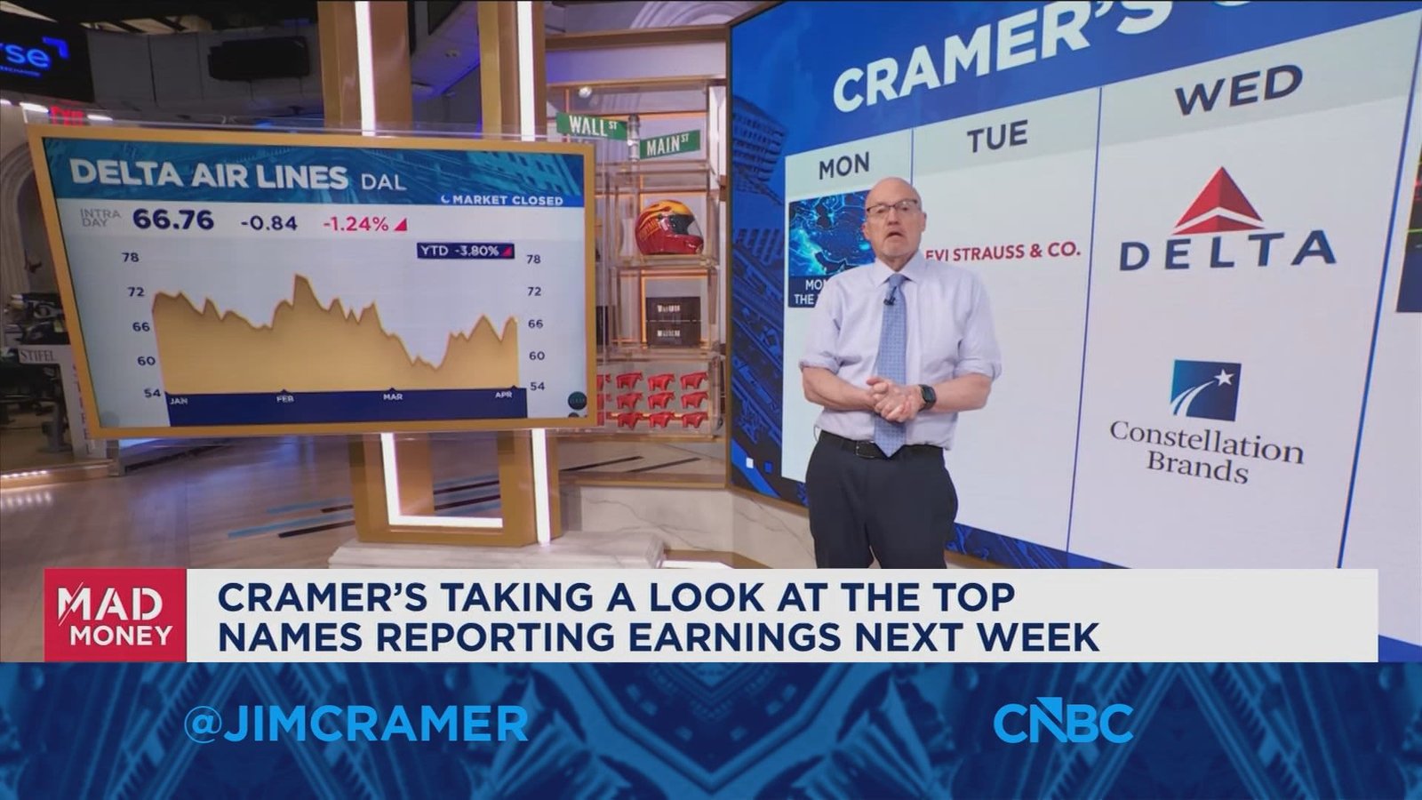 Investor analyzing upcoming market trends