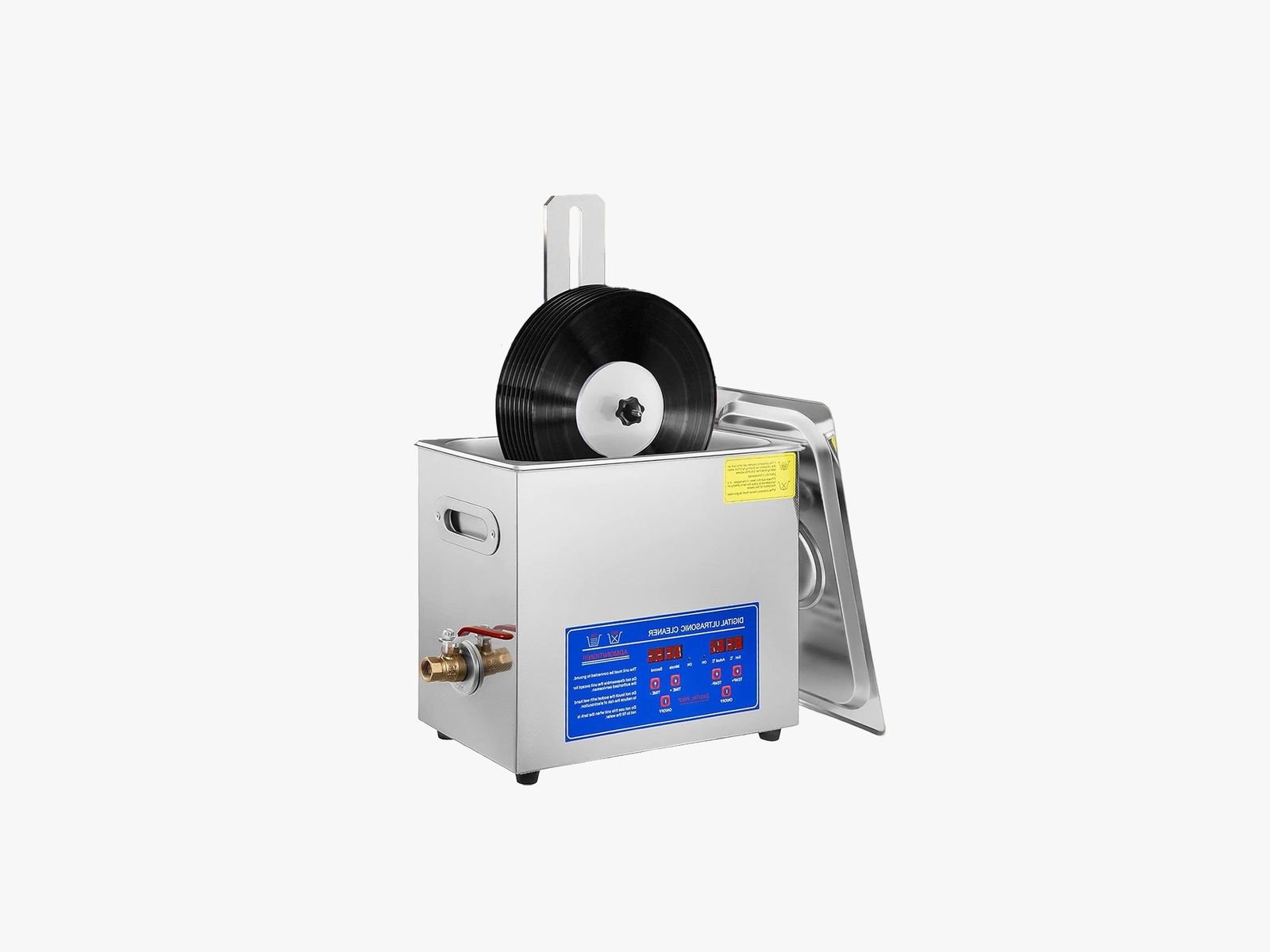 Ultrasonic cleaner used for vinyl records