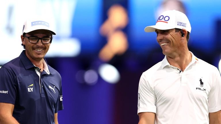 Rickie Fowler and Billy Horschel competing on PGA Tour