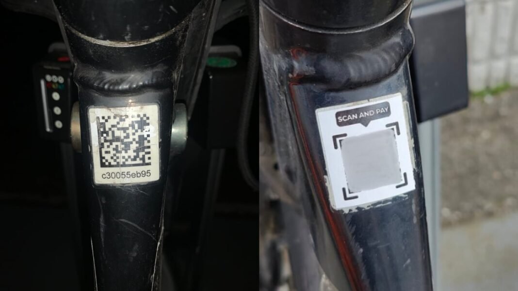 Scam QR codes are showing up on Bike Share bicycles, parking machines. Here’s what to look for