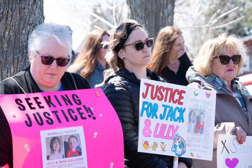 Rally held to demand answers about Jack and Lilly Sullivan disappearance in N.S.
