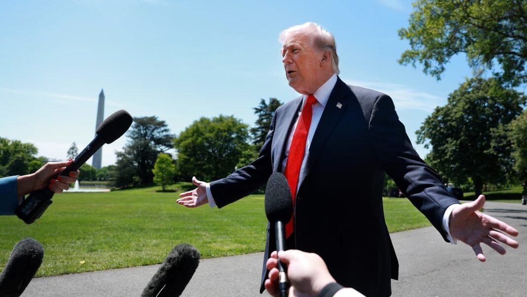 Trump says U.S. will ‘free’ ships trapped in Persian Gulf by Strait of Hormuz closure