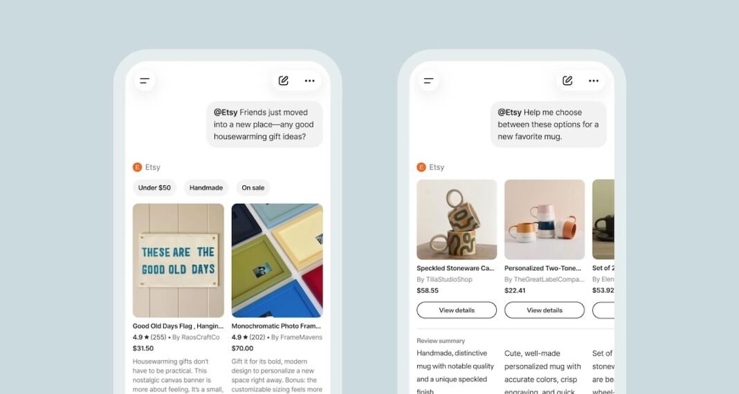 Etsy launches its app within ChatGPT as it continues its AI push