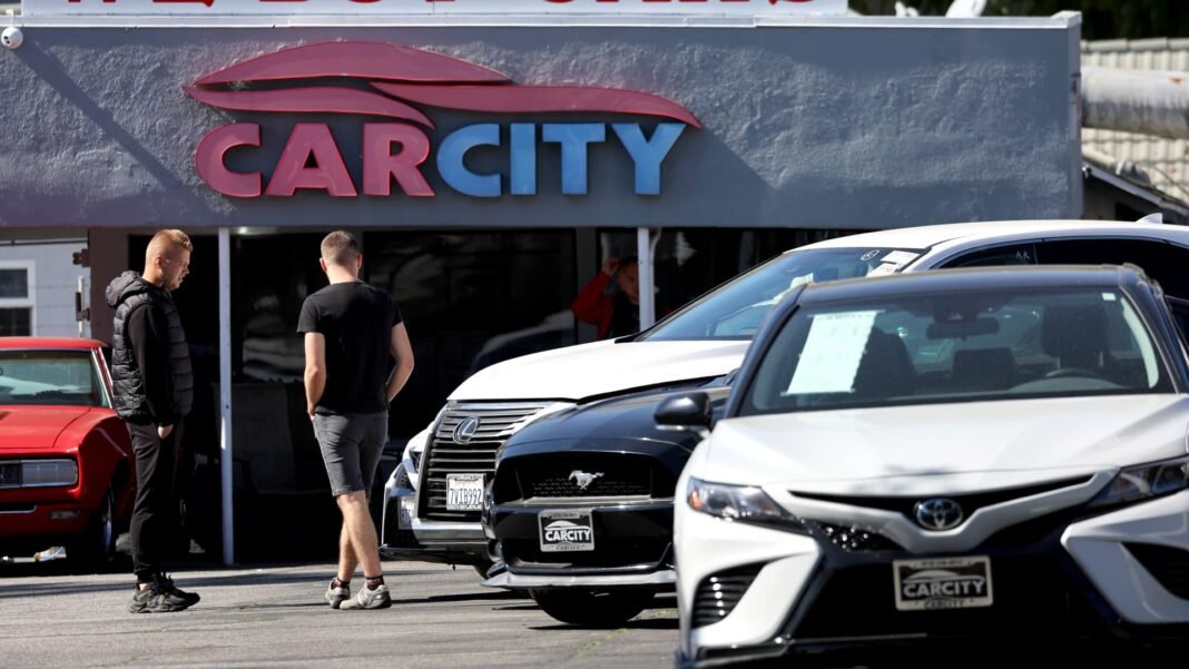 Used car prices fall for the first time this year and EV interest rises as gas prices spike