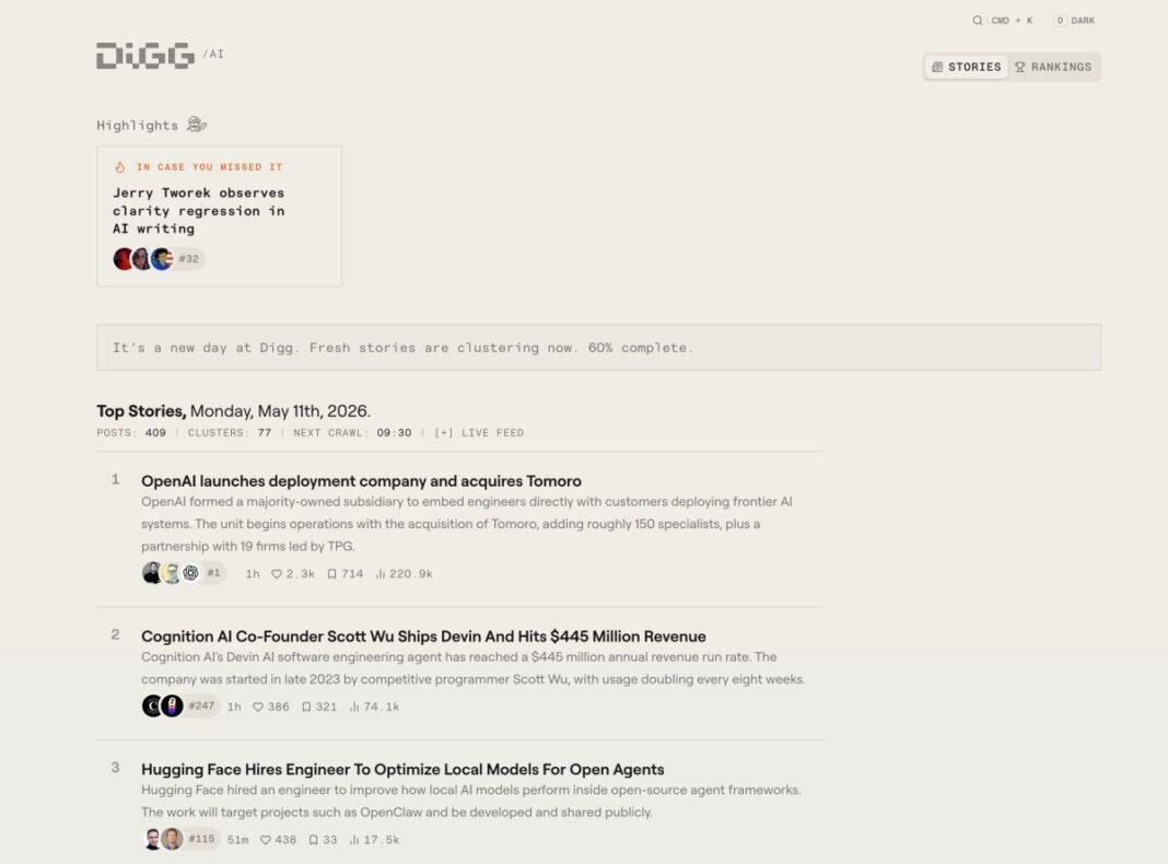 Digg’s Epic Comeback: How It’s Transforming into the Ultimate AI-Driven News Powerhouse