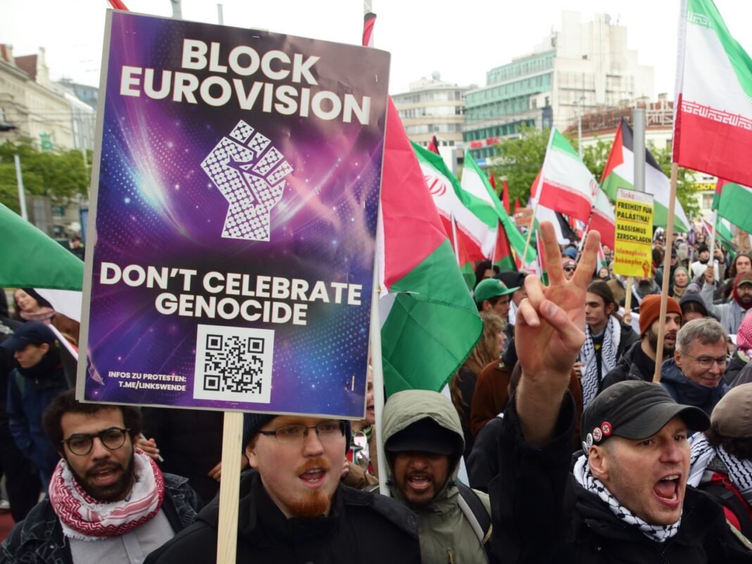 Tensions Flare at Eurovision Final: Thousands Rally Amid Five-Country Boycott Over Israel Dispute