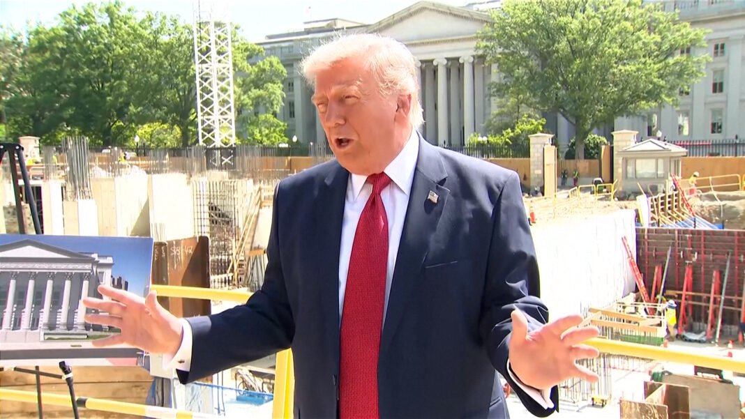 Trump Unveils Futuristic ‘Drone-Protected’ White House Ballroom in Dazzling Reveal