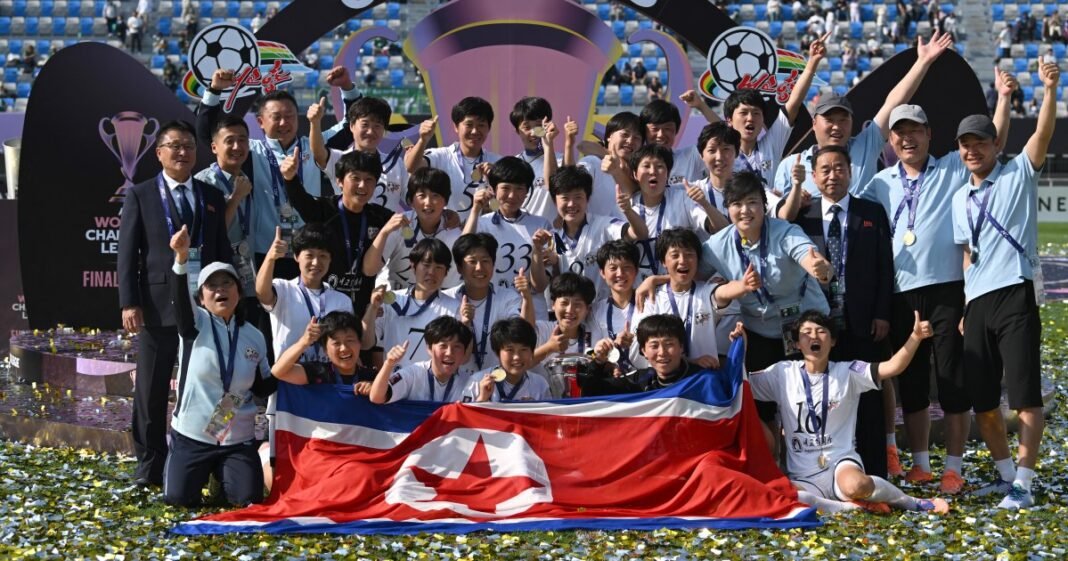 North Korean women’s team win Asian Champions League title in South Korea