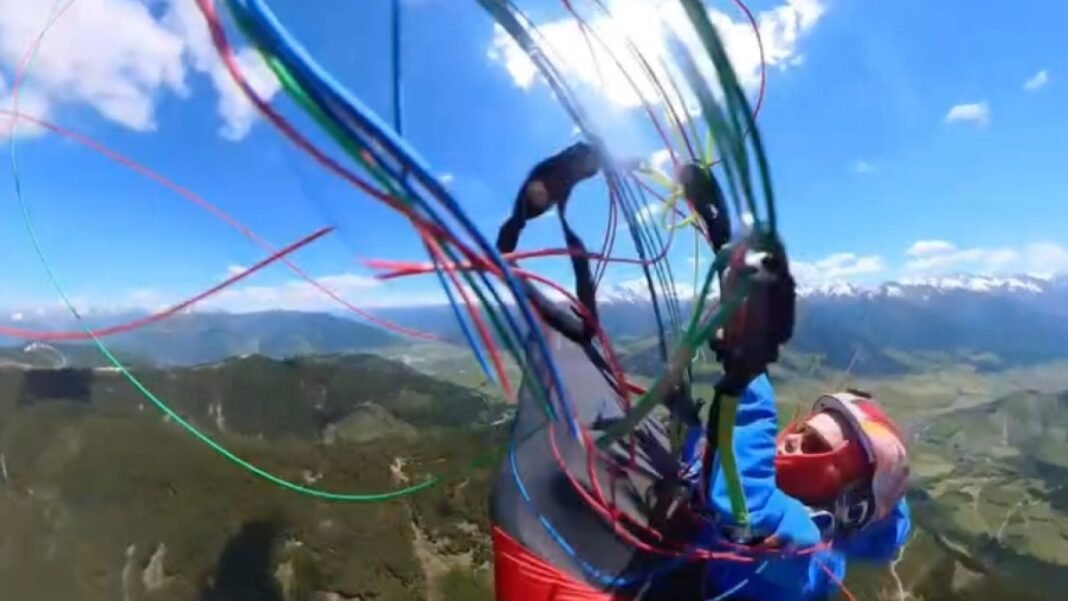 Astonishing Survival: Paraglider Defies Death in Mid-Air Collision with Plane Over Austria