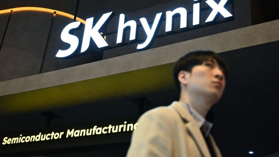SK Hynix hits $1 trillion valuation as AI boom lifts South Korean chip stocks