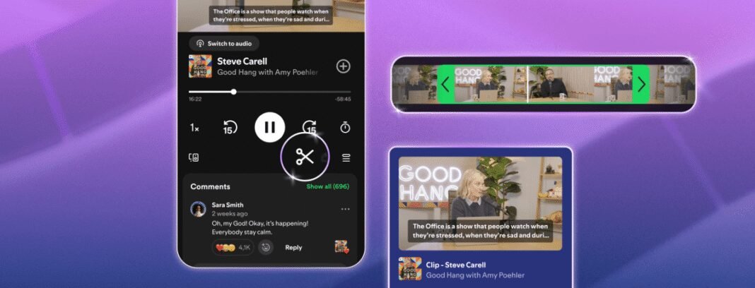 Spotify Unveils Exciting ‘Clip’ Feature to Instantly Share Your Favorite Podcast Moments!