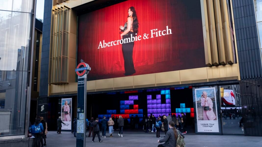 Abercrombie shares jump 12% on earnings beat even as Iran conflict hits sales