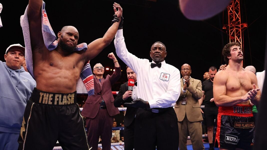 Frank Sanchez Ready to Clash with Oleksandr Usyk ‘As Soon As Possible’ After Jaw-Dropping KO Victory Secures World Title Shot