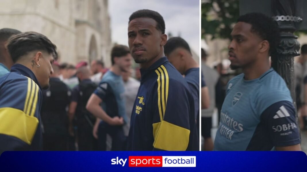 Arsenal Stars Soak Up Budapest Vibes with a Laid-Back City Stroll Ahead of Champions League Clash