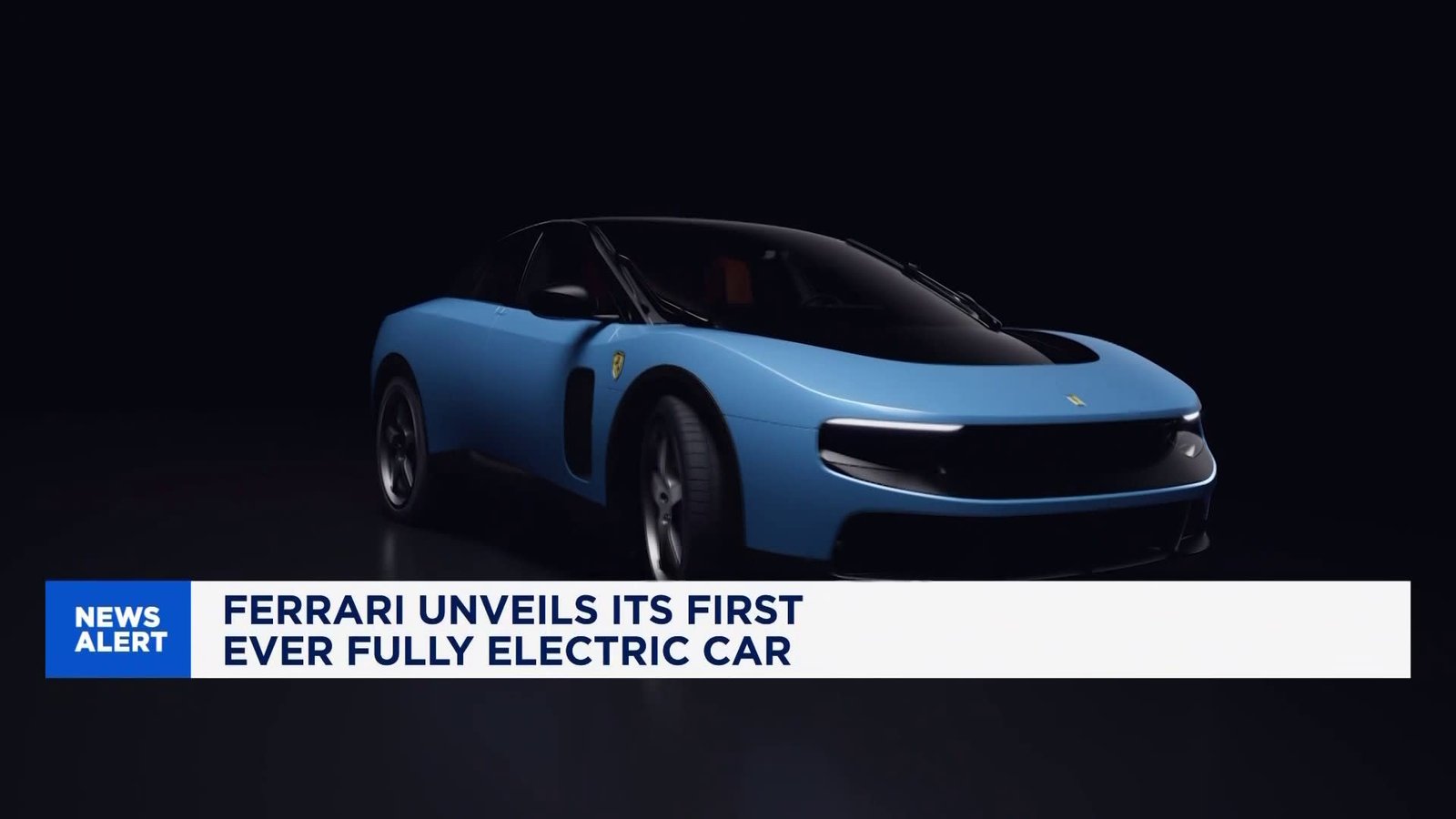 Ferrari's electric ambitions showcased through new model