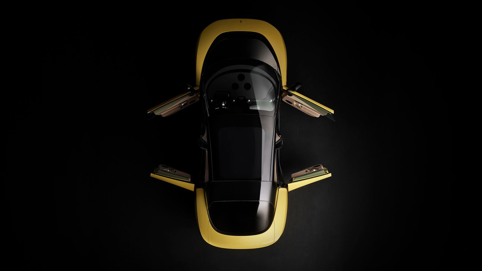 Ferrari luce Overhead View