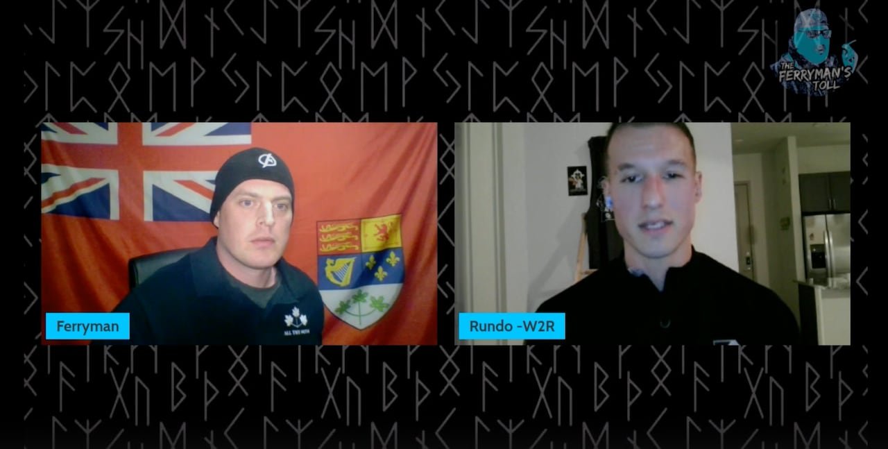 Robert Rundo speaking on podcast