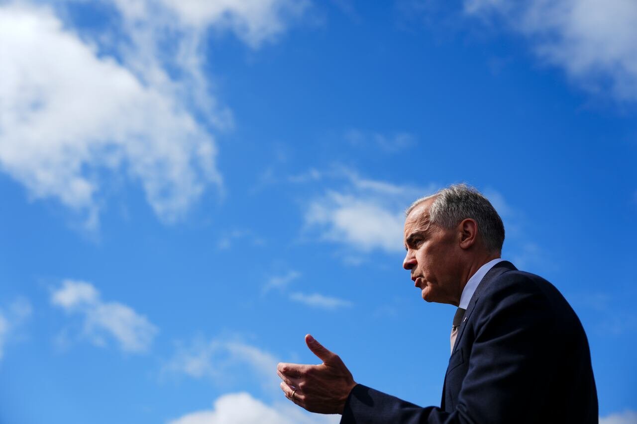 Mark Carney discussing referendum question