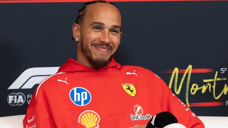Lewis-Hamilton pushing hard during Canadian GP