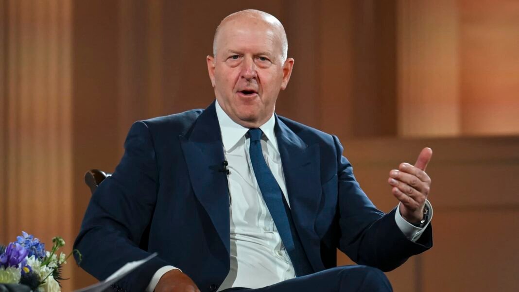 Goldman Sachs CEO David Solomon says markets are in ‘greed’ mode as AI companies seek billions