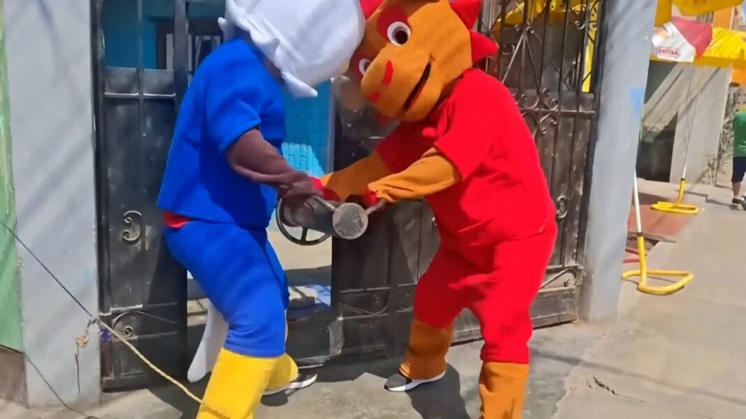 Peruvian Police Go Undercover as World Cup Mascots to Nab Suspected Drug Dealer