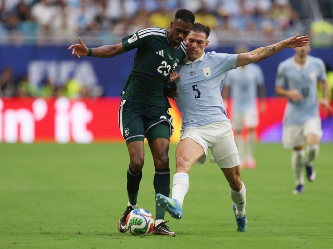 Saudi Arabia draw 1–1 against Uruguay in World Cup opening game