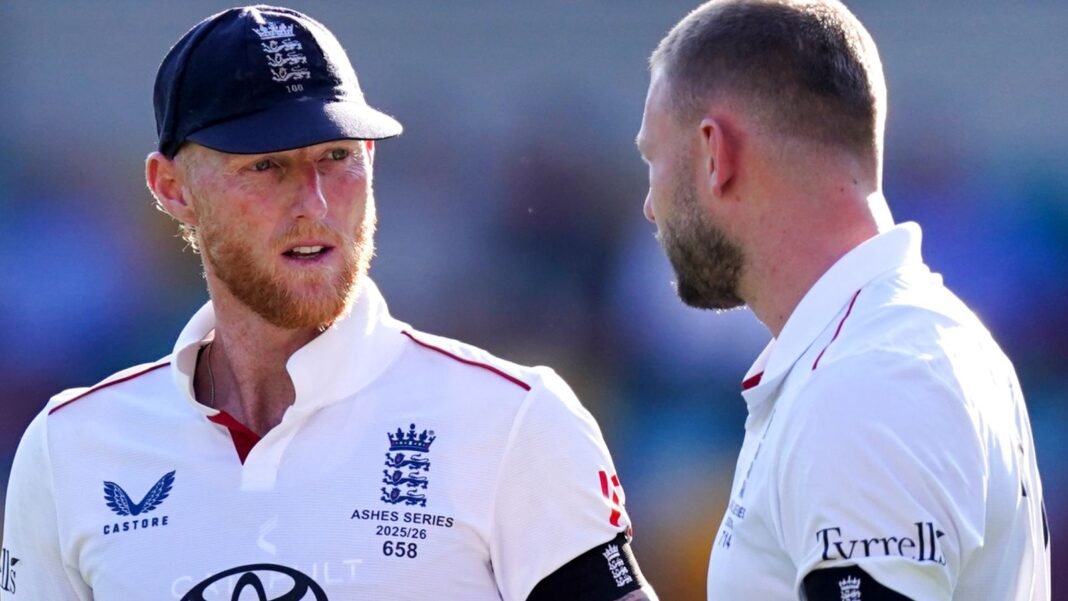 Ben Stokes. Gus Atkinson withdrawn from County Championship matches at ECB request in strongest hint of England Test returns