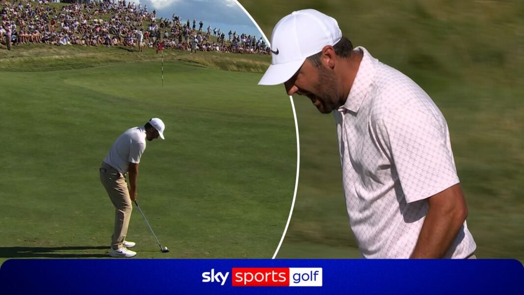 Scottie Scheffler’s Jaw-Dropping Chip Ignites US Open Excitement!