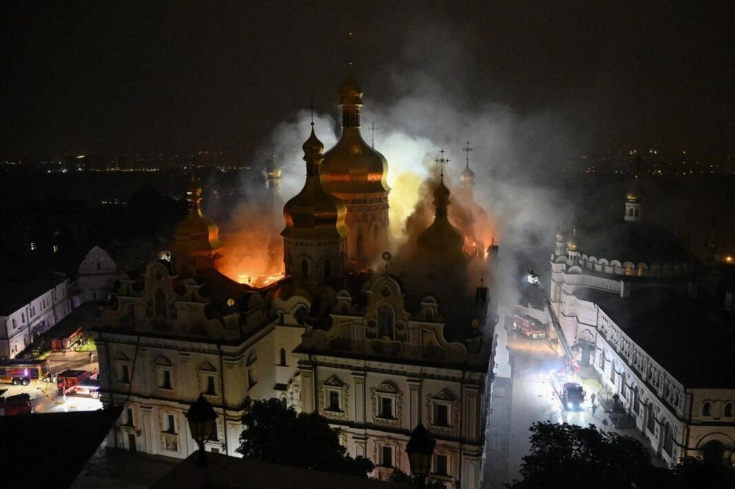 From Flames to Ashes: The Tragic Fall of Notre-Dame and Kyiv’s Beloved Cathedral